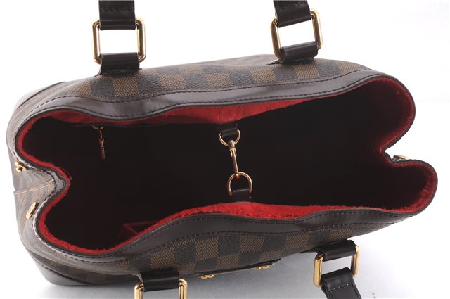 Authentic Louis Vuitton Damier Hampstead PM Shoulder Tote Bag N51205 LV 1029F