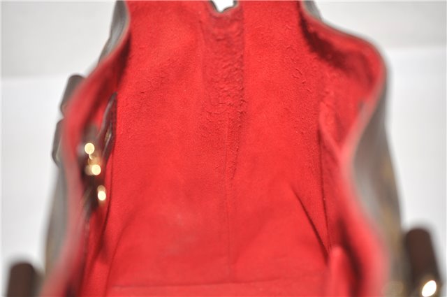 Authentic Louis Vuitton Damier Hampstead PM Shoulder Tote Bag N51205 LV 1029F