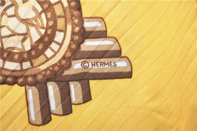 Authentic HERMES Pleats Scarf 