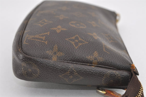 Authentic Louis Vuitton Monogram Pochette Accessoires Pouch M51980 LV Junk 1031I