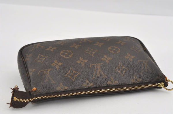 Authentic Louis Vuitton Monogram Pochette Accessoires Pouch M51980 LV Junk 1031I
