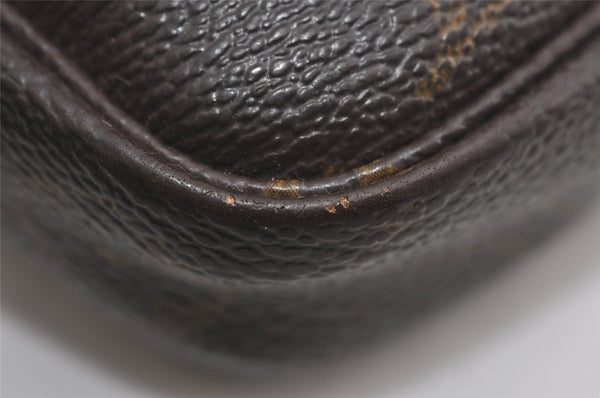 Authentic Louis Vuitton Monogram Pochette Accessoires Pouch M51980 LV Junk 1031I