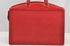 Authentic Louis Vuitton Epi Riviera Hand Bag Red M48187 LV 1032I