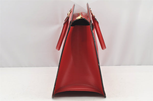 Authentic Louis Vuitton Epi Riviera Hand Bag Red M48187 LV 1032I