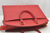 Authentic Louis Vuitton Epi Riviera Hand Bag Red M48187 LV 1032I