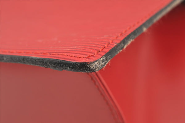 Authentic Louis Vuitton Epi Riviera Hand Bag Red M48187 LV 1032I