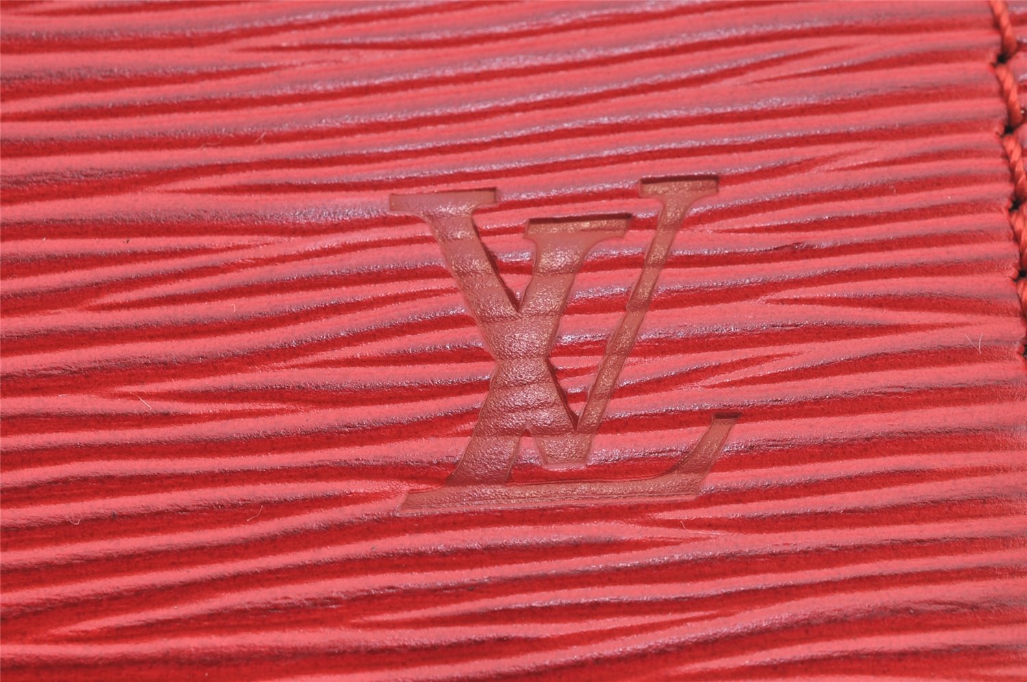 Authentic Louis Vuitton Epi Riviera Hand Bag Red M48187 LV 1032I