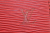 Authentic Louis Vuitton Epi Riviera Hand Bag Red M48187 LV 1032I