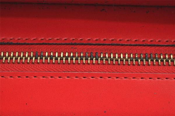 Authentic Louis Vuitton Epi Riviera Hand Bag Red M48187 LV 1032I