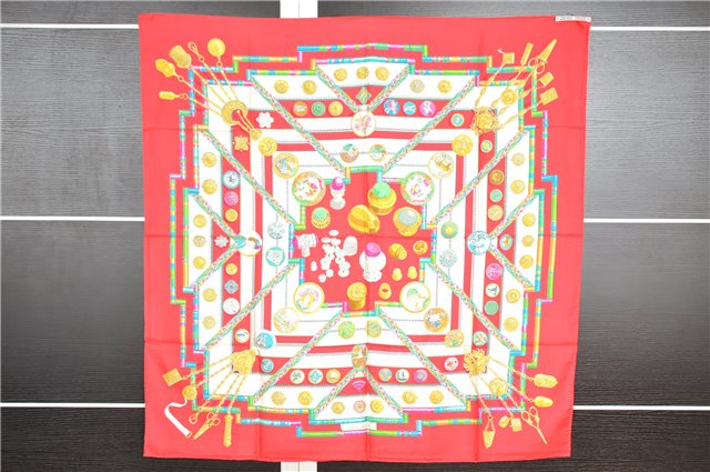 Authentic HERMES Carre 90 Scarf 