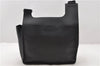 Authentic PRADA Leather Shoulder Cross Body Bag Purse Black 1035D