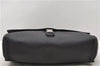 Authentic PRADA Leather Shoulder Cross Body Bag Purse Black 1035D