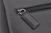 Authentic PRADA Leather Shoulder Cross Body Bag Purse Black 1035D