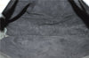 Authentic PRADA Leather Shoulder Cross Body Bag Purse Black 1035D