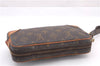 Authentic Louis Vuitton Monogram Marly Dragonne PM M51827 Clutch Hand Bag 1035F