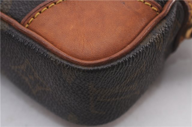 Authentic Louis Vuitton Monogram Marly Dragonne PM M51827 Clutch Hand Bag 1035F