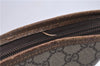 Authentic GUCCI Shoulder Tote Bag GG PVC Leather 002396130 Brown Junk 1036D