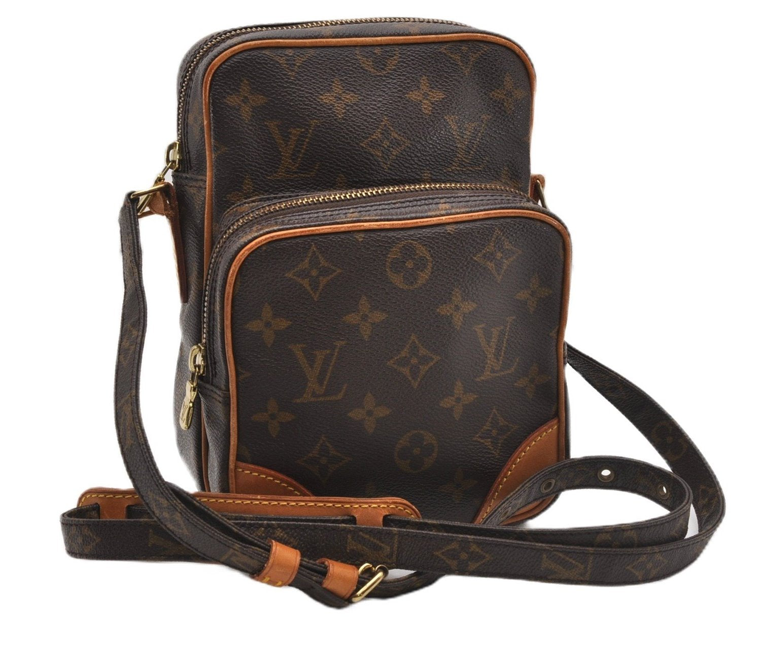 Authentic Louis Vuitton Monogram Amazone Shoulder Cross Body Bag M45236 LV 1036G