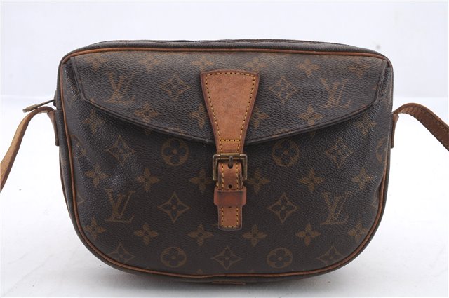 Auth Louis Vuitton Monogram Jeune Fille MM Shoulder Cross Bag M51226 LV 1037D