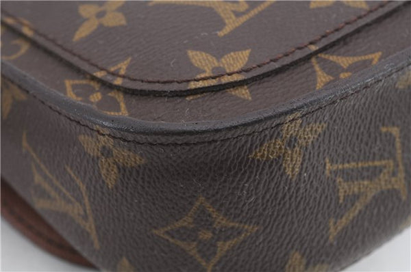 Auth Louis Vuitton Monogram Saint Cloud PM Shoulder Cross Bag M51244 LV 1038D