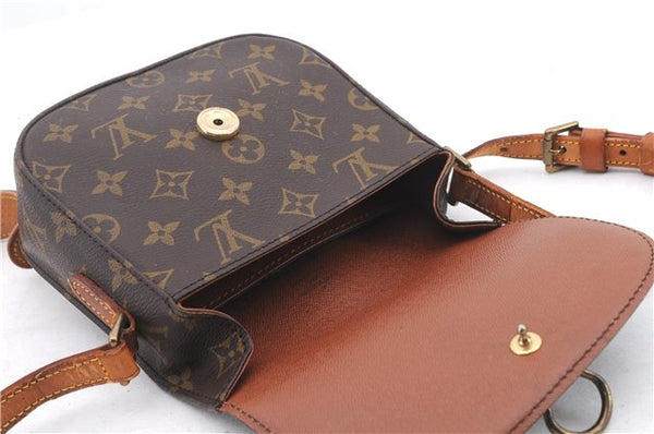 Auth Louis Vuitton Monogram Saint Cloud PM Shoulder Cross Bag M51244 LV 1038D