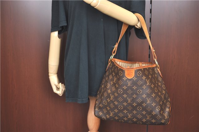Authentic Louis Vuitton Monogram Delightful PM Shoulder Bag M40352 LV 1039C