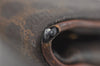 Authentic CELINE Macadam Blason Pattern Clutch Hand Bag PVC Leather Brown 1039I