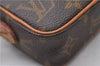 Auth Louis Vuitton Monogram Mini Poche Danube Shoulder Cross Bag M45268 LV 1040D