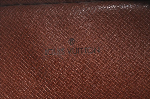 Auth Louis Vuitton Monogram Mini Poche Danube Shoulder Cross Bag M45268 LV 1040D