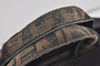 Authentic FENDI Vintage Hand Tote Bag Purse Nylon Leather Black 1040I