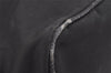 Authentic FENDI Vintage Hand Tote Bag Purse Nylon Leather Black 1040I