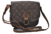 Auth Louis Vuitton Monogram Saint Cloud MM Shoulder Cross Bag M51243 LV 1042D