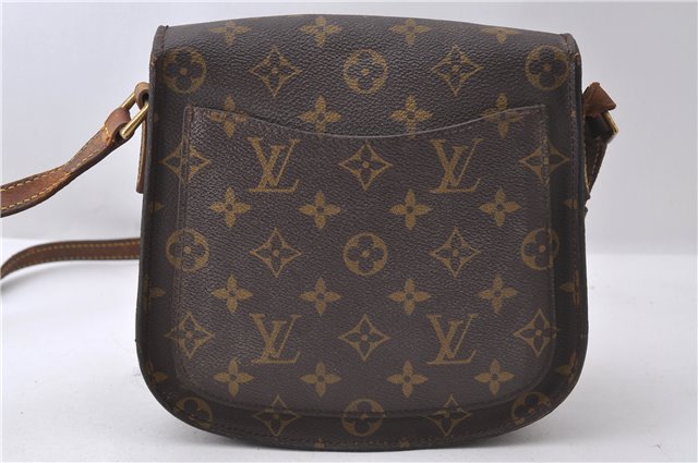 Auth Louis Vuitton Monogram Saint Cloud MM Shoulder Cross Bag M51243 LV 1042D