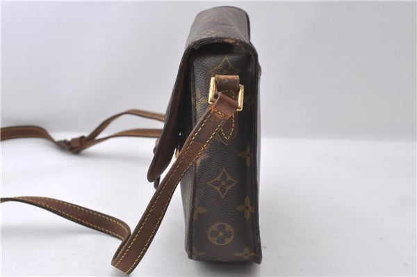 Auth Louis Vuitton Monogram Saint Cloud MM Shoulder Cross Bag M51243 LV 1042D