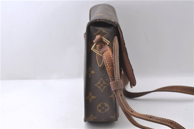 Auth Louis Vuitton Monogram Saint Cloud MM Shoulder Cross Bag M51243 LV 1042D