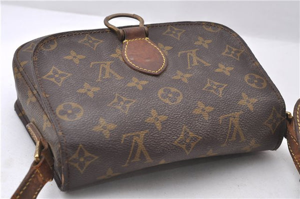 Auth Louis Vuitton Monogram Saint Cloud MM Shoulder Cross Bag M51243 LV 1042D