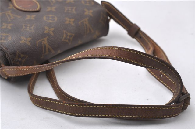 Auth Louis Vuitton Monogram Saint Cloud MM Shoulder Cross Bag M51243 LV 1042D