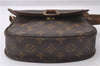 Auth Louis Vuitton Monogram Saint Cloud MM Shoulder Cross Bag M51243 LV 1042D