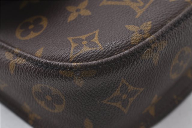 Auth Louis Vuitton Monogram Saint Cloud MM Shoulder Cross Bag M51243 LV 1042D