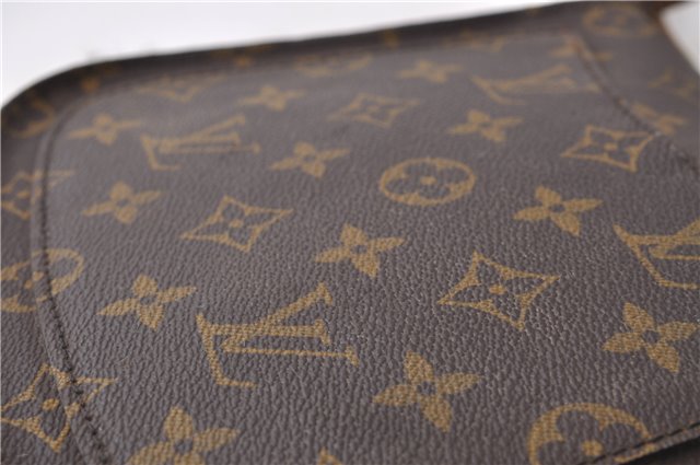 Auth Louis Vuitton Monogram Saint Cloud MM Shoulder Cross Bag M51243 LV 1042D