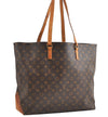 Authentic Louis Vuitton Monogram Cabas Alto Shoulder Tote Bag M51152 LV 1043G