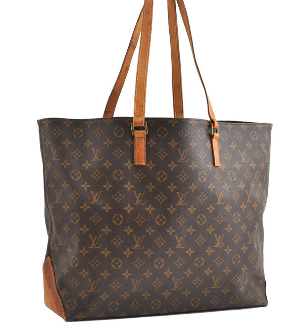 Authentic Louis Vuitton Monogram Cabas Alto Shoulder Tote Bag M51152 LV 1043G