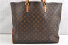 Authentic Louis Vuitton Monogram Cabas Alto Shoulder Tote Bag M51152 LV 1043G