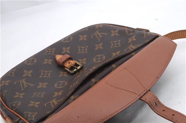 Auth Louis Vuitton Monogram Jeune Fille MM Shoulder Cross Bag M51226 LV 1044D