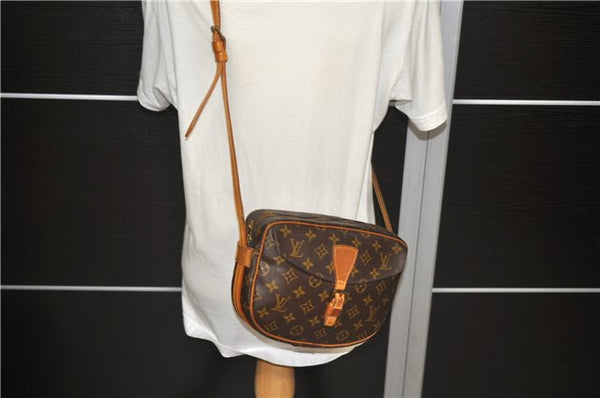 Auth Louis Vuitton Monogram Jeune Fille MM Shoulder Cross Bag M51226 LV 1044D