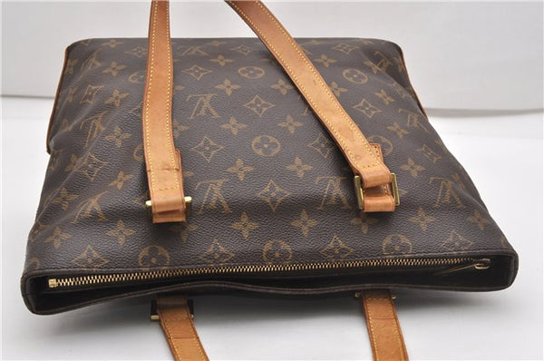 Authentic Louis Vuitton Monogram Cabas Piano Shoulder Tote Bag M51148 LV 1044G