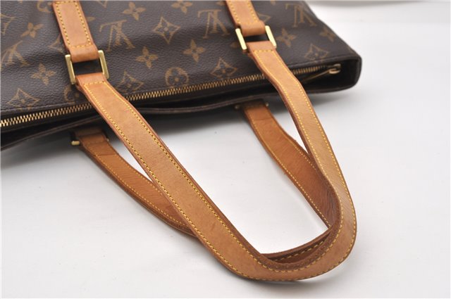 Authentic Louis Vuitton Monogram Cabas Piano Shoulder Tote Bag M51148 LV 1044G