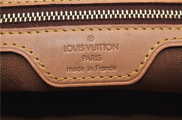 Authentic Louis Vuitton Monogram Cabas Piano Shoulder Tote Bag M51148 LV 1044G