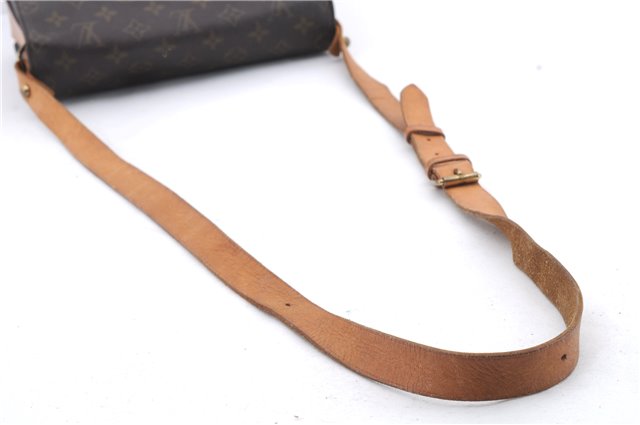 Auth Louis Vuitton Monogram Cartouchiere GM Shoulder Cross Bag M51252 LV 1045D