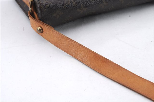 Auth Louis Vuitton Monogram Cartouchiere GM Shoulder Cross Bag M51252 LV 1045D